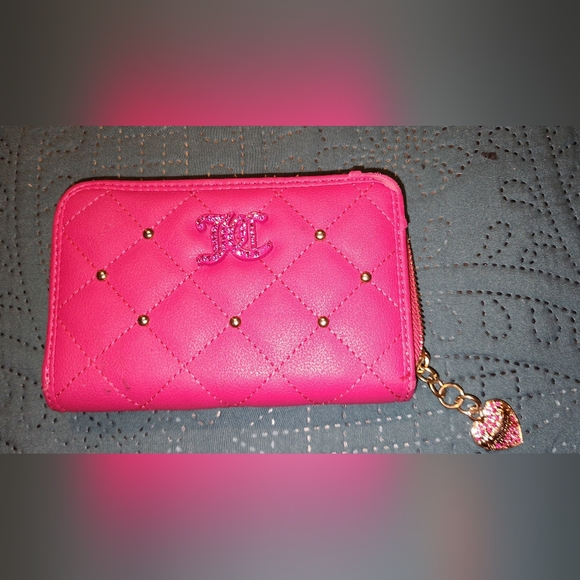 Juicy Couture Handbags - Juicy Couture Pink Wallet